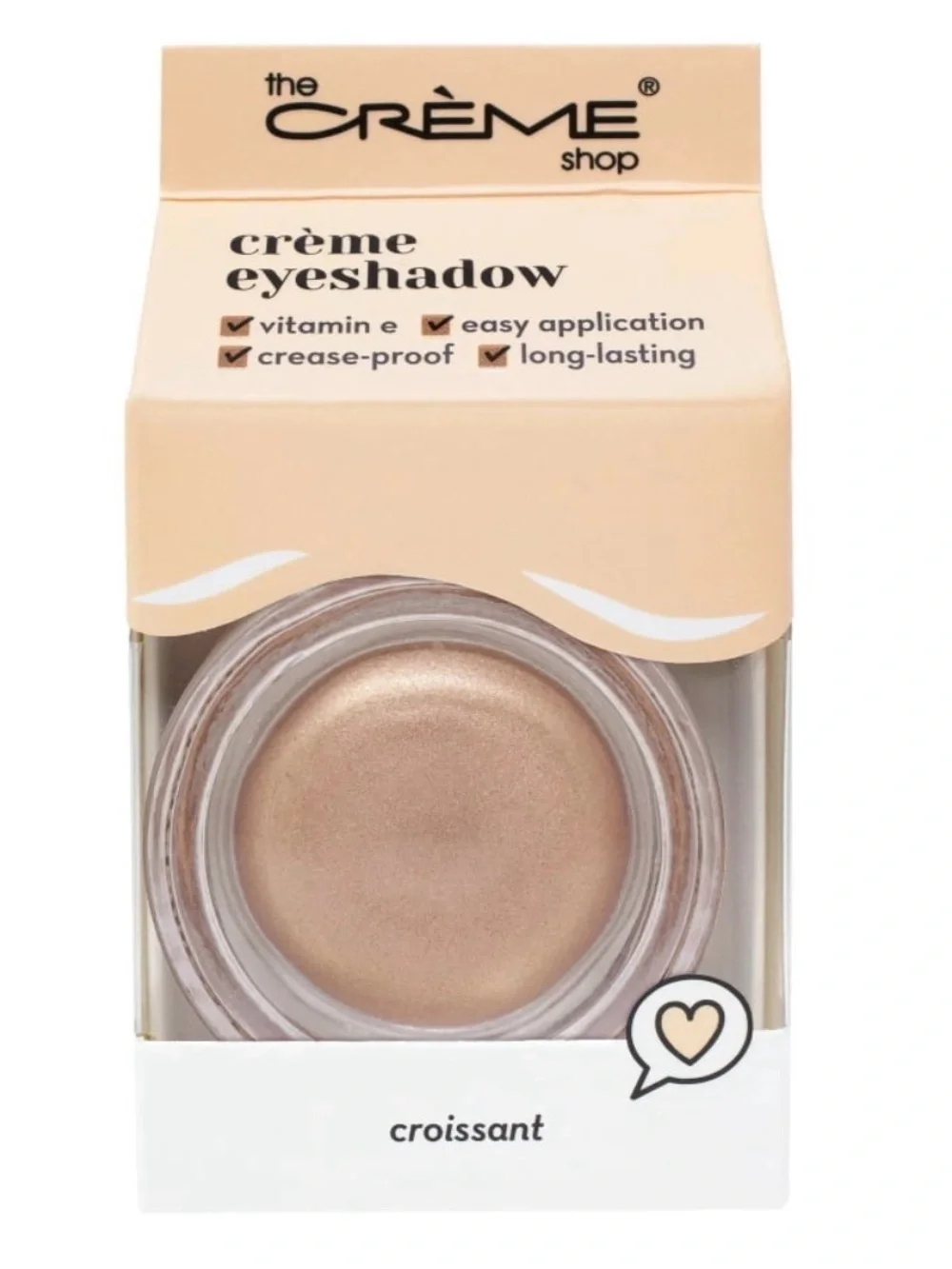 The Crème Shop Eyeshadow - Croissant